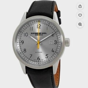 Raymond Weil Freelancer Automatic Silver and Black Watch